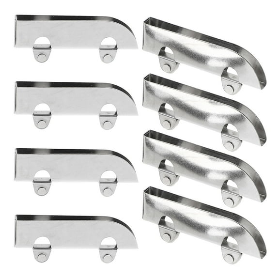 Worgeous  8 Pcs Tighteners Grippers Sliding Display Cabinet Door