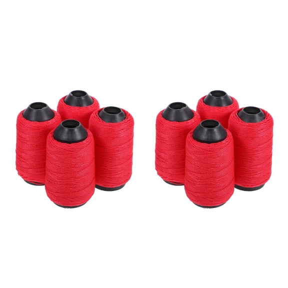 Worgeous 8 Rolls  Building String Heavy Duty Rope Outdoor Indoor Twine Nylon String for Plants Garden Twine for Climbing Plants Construction and Craft Projects