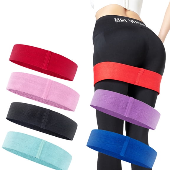 Worgeous 86 Cm Resistance Band Stretch Pilates Bands Women Fitness Red