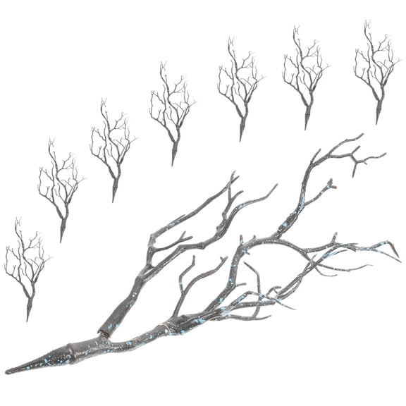 Worgeous 8pcs Lifelike Died Small Twig Simulation Twig Branches Artificial Tree Branches Fake Branches Models