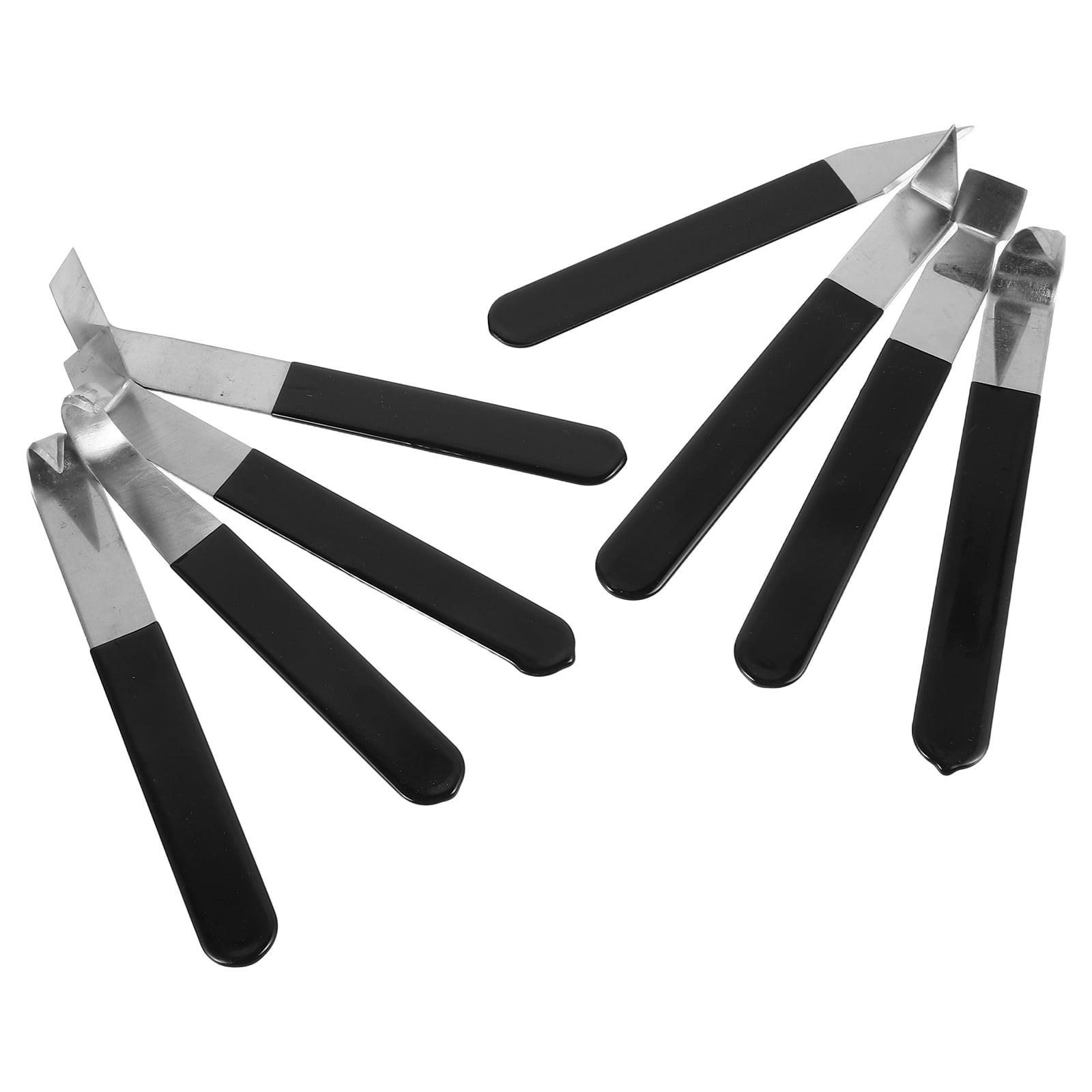 Worgeous 8pcs Metal Pottery Tools Stainless Steel Sculpting and Engraving Kit for Ceramic and Clay Art for Pottery Sculpture and Model Crafting Trimming and Carving Tools