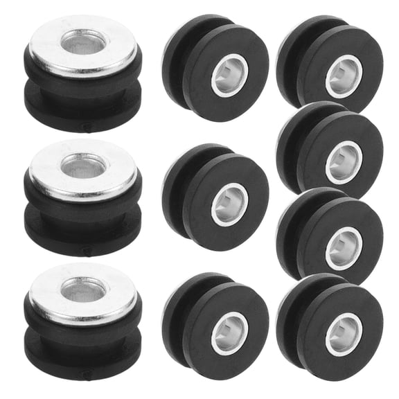 Worgeous 8pcs Motorcycle Shock Absorption Ring Motorbike Shock Absorption Ring Damper Washer