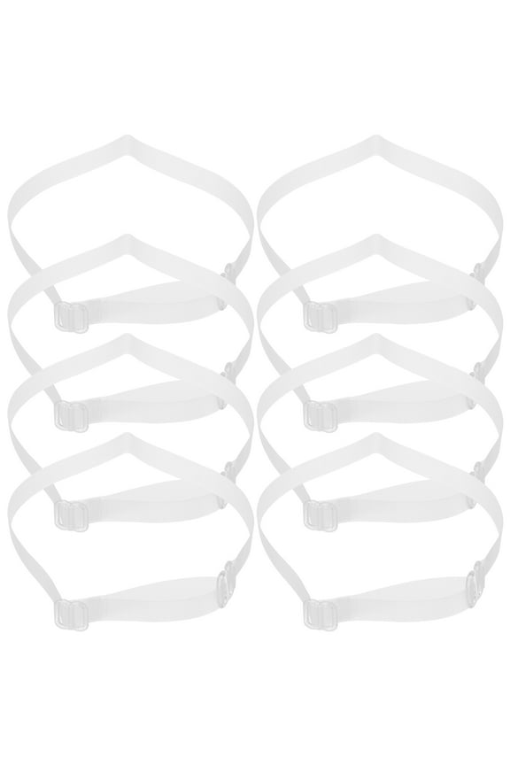 8pcs Portable Heel Straps Anti-slip Shoe Straps Heel Invisible Straps Shoe Straps Shoe Bands