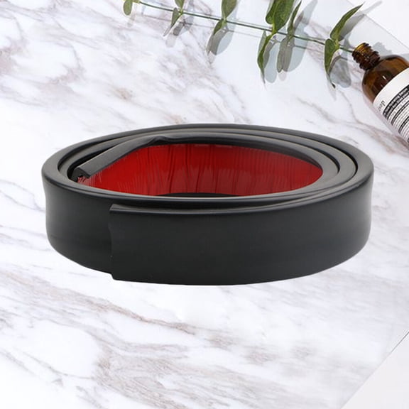 RENACLIPY Black Anti-Collision Car Wheel Arch Protector Decorative Cover for Vehicle
