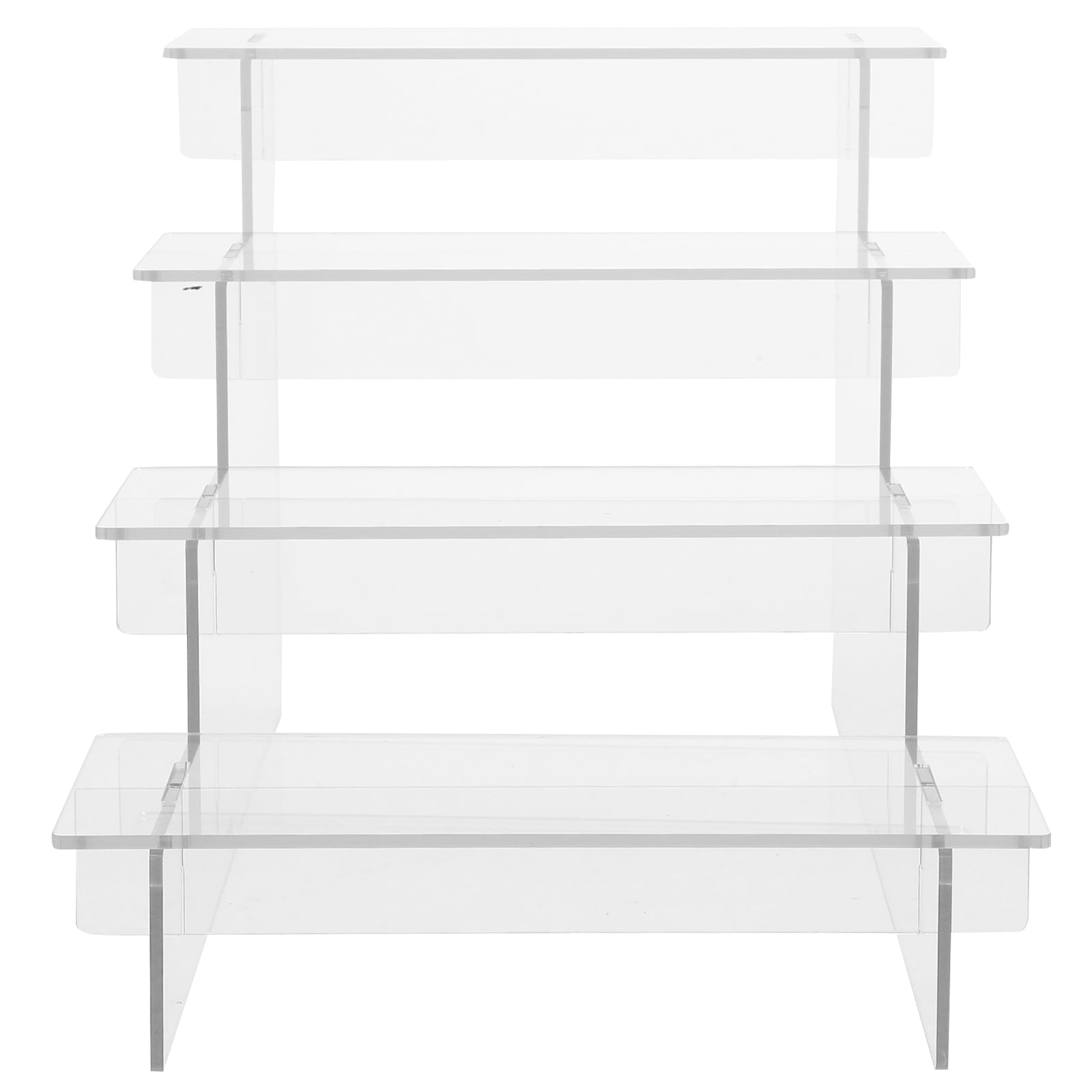 Worgeous Acrylic 4-Tier Display Stand Statue Rack Figurine Display Rack ...