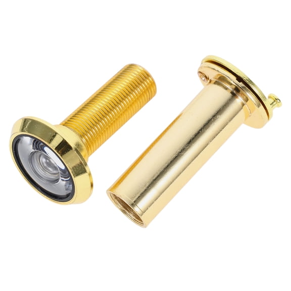 SEWCHICS Various Door Types Golden Metal Peephole 1Pcs 2.1X1.1X1.1In