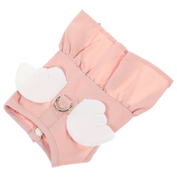 Worgeous Adorable Angel Design Pet Dress Outdoor Dog Costume Comfortable Pet Decorative Dress