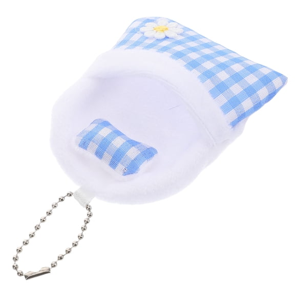 WHAMVOX Multi Plush Doll Sleeping Bag with Chain for Decoration and Outdoor Display 12.5 x 8.5 inches