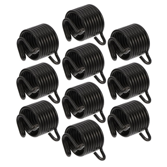 Worgeous Air Hammer Chisel Accessories 10Pcs Easy Installation Steel Spring Retainers 1.77X1.38X1.38in