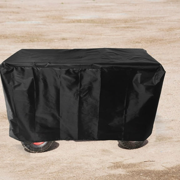 Raindrops Waterproof Cover For Atv Black 210D Fabric 1Pack