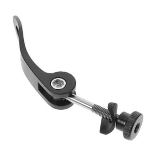 Black M5 Anti-Skid Bicycle Quick Release Nut - Aluminum Alloy, Easy Install For Road & Mountain Bikes