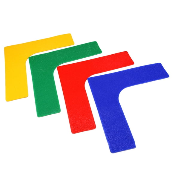 Raindrops Court Lines Marker Assorted Color 13Pcs 10.6x10.6x2.9in Corner