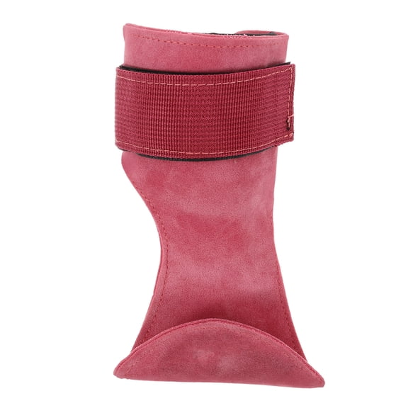 SWETRACE Gym Equipment Wrist Wraps Grip Enhancement Rosy 1Set PU 8.7x8.6x0.4in