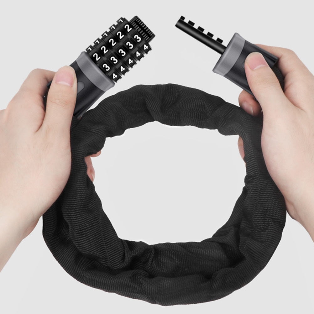RENACLIPY Bike Security Lock Nylon Rust Prevention Combination 1Pack