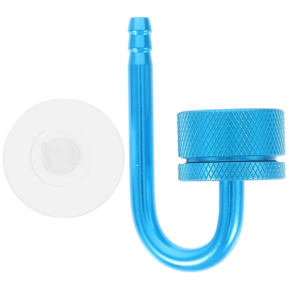 Worgeous Aquarium CO2 Difusser Aluminum Alloy Bubble Diffuser for Fish Aquarium Plants, Water Grass Blue