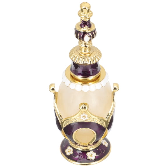 Worgeous Aroma Diffuser Bottle Delicate Perfume Bottle Empty Glass Bottle Essential Oil Bottle Desk Decor