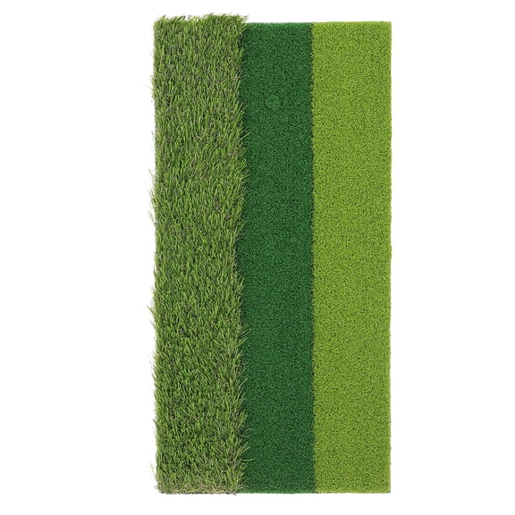 Worgeous Artificial Grass Golf Turf Pad Hitting Net Practice Mat Green