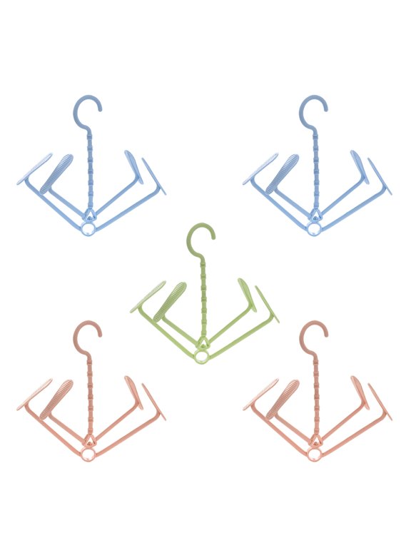 5Pcs Practical Shoes Drying Rack for Boots and Shoes Assorted Colors