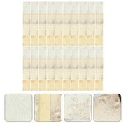 FOMIYES Stationery Letter Paper Assorted Colors Smooth Writing for Poems Announcements