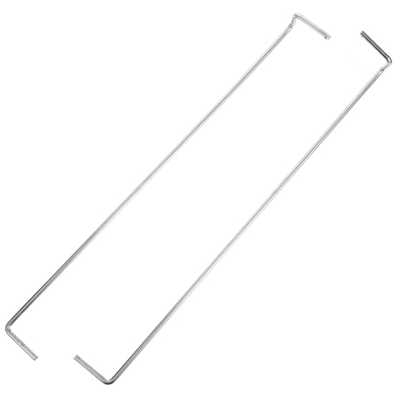 SEWCHICS Peg Board Hook Silver Iron 1 Pair For Product Display