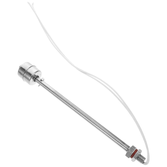 Worgeous Stainless Steel Floating Controller Water Level Controller for Fish Tank Universal Replacement Floater Switch Liquid Monitoring Supply