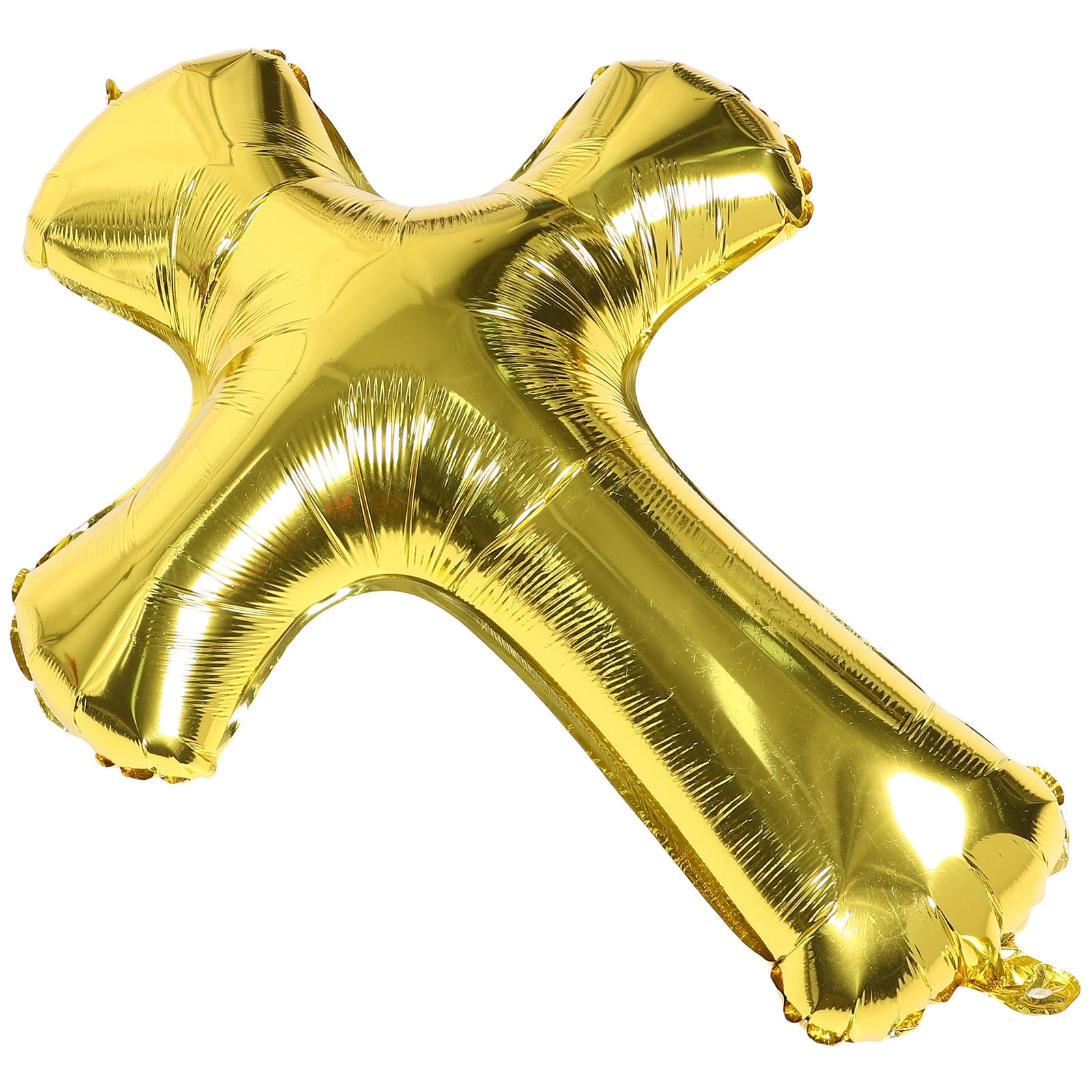 Worgeous Baby Shower Balloon Decorations With Cross Shape Aluminum Foil Balloons For Baptism Party And Birthday Party Decorations