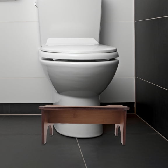 Phenofice Bamboo Stool for Bathroom Poop and Squatting 1Pack 14.6x7.9x6.7in