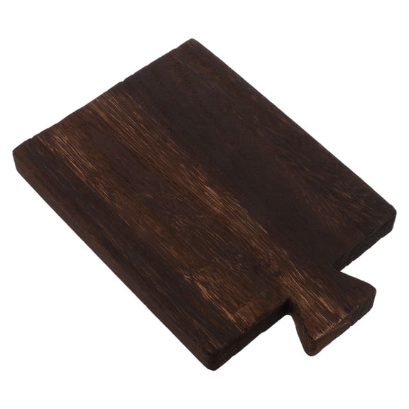 SEWCHICS Multifunctional Brown Wood Stool for Bathroom Soap Tray and Plant Stand