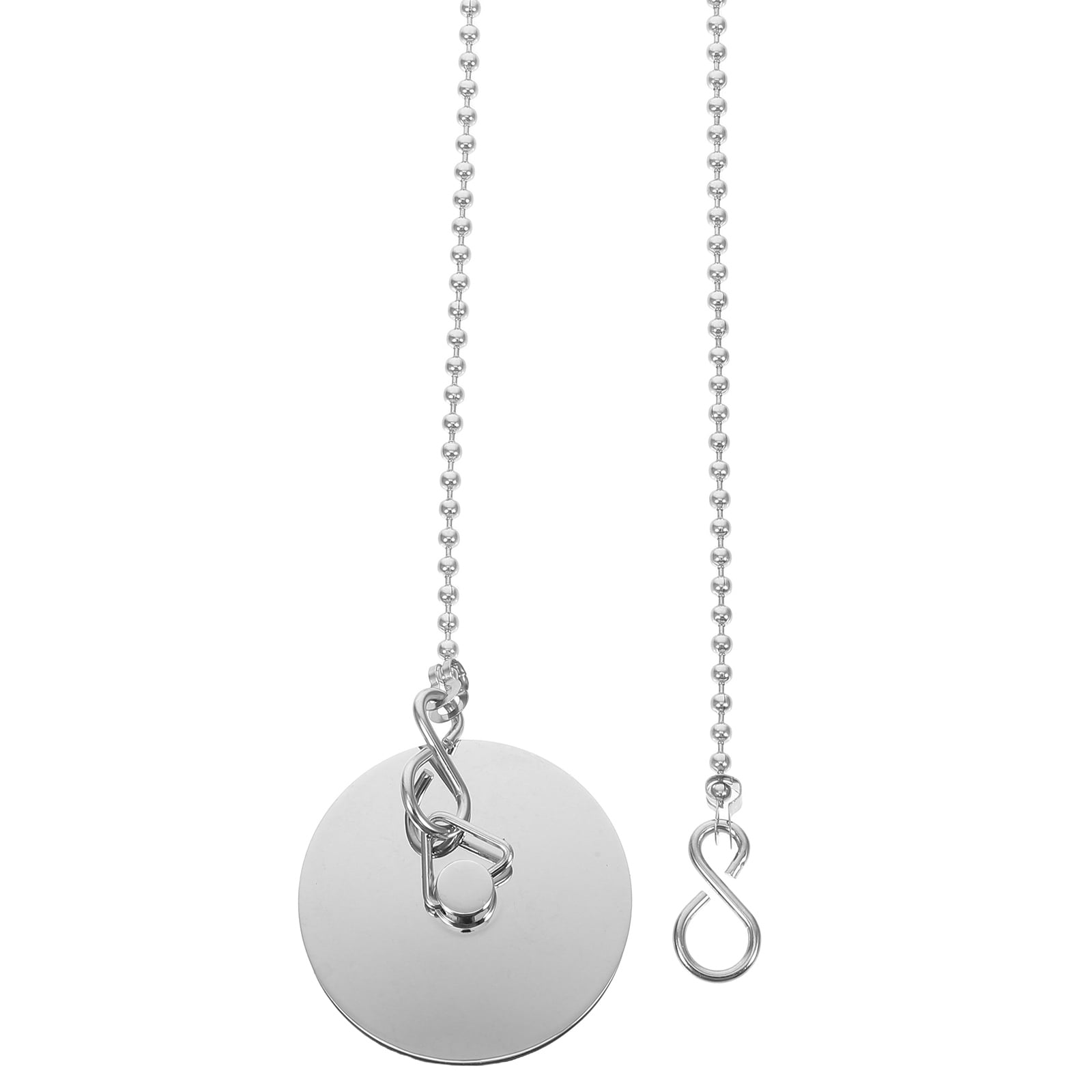 Worgeous Bathtub Stopper and Chain Drain Plug Universal Bathtub Drain ...