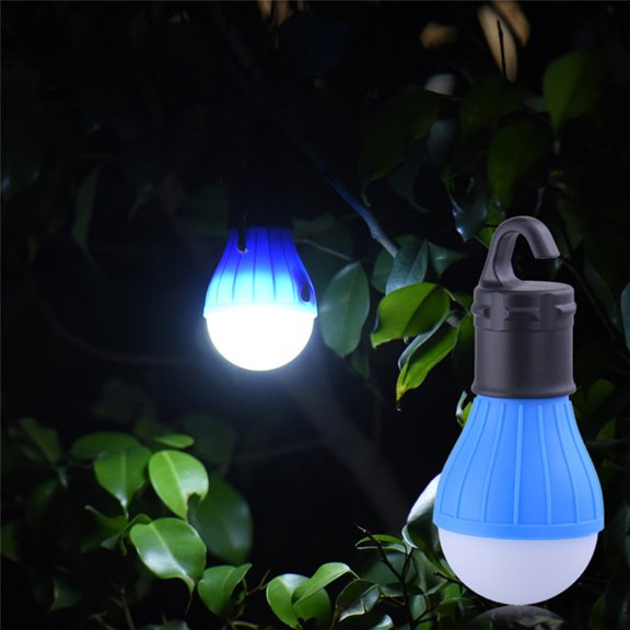 Raindrops Camping Lamp Led Blue 3Pcs Portable Lighting For Night Use