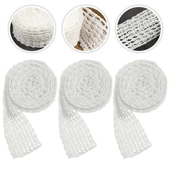 Worgeous Beef Netting 3Pcs for Boneless Pork Shoulder and Ham in Woolen Yarn