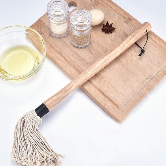 SWETRACE Sauce Spread Brush Brush Bamboo BBQ Tool for Baking 1Pcs