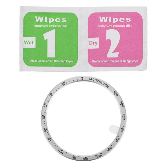 Worgeous Bezel Scale Ring The Watche Smart Watches Smartwatch Silver