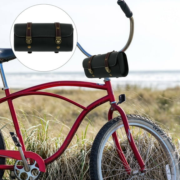 Worgeous  Bike Bag Motorcycle Handlebar Saddlebag Motorbike Bags Green