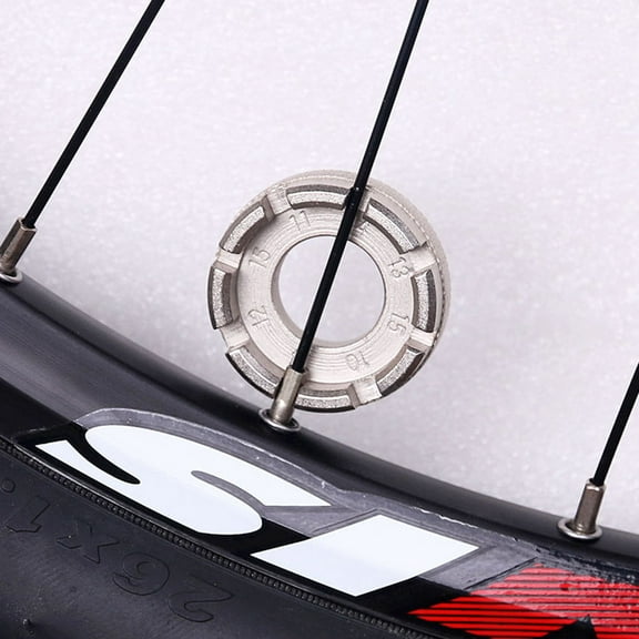 Worgeous Bike Repair Tool with Steel Material for Durable Use in Wheel Rim Adjustment Portable and