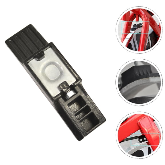 RENACLIPY Black Felt Brake Pads ABS Replacement for Fitness Equipment Accessories and Easy to Install