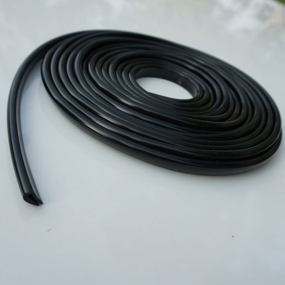 Phenofice Black Car Door Guard Bumper Protector 1 Piece Vehicle Door for Car Maintenance