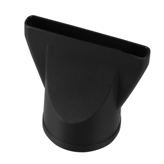 Worgeous Black Plastic Salon Hair Dryer Nozzle Narrow Attachment Portable for Home and