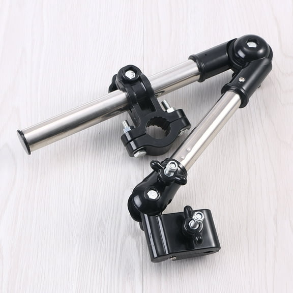 Worgeous Adjustable Black Umbrella Support Stand for Wheelchair, Stroller, Walker, and Deck Chair Use