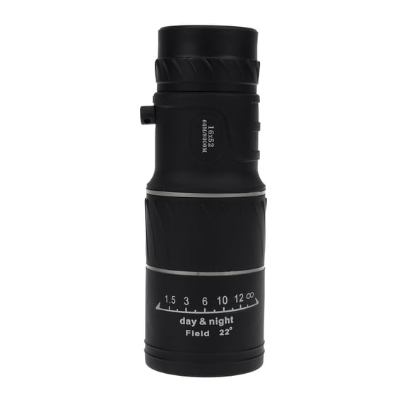 Worgeous Black telescope for Outdoor Use with 16x Magnification and 52mm Objective Diameter Plastic