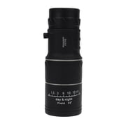 Worgeous Black telescope for Outdoor Use with 16x Magnification and 52mm Objective Diameter Plastic