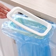 thumbnail image 1 of Worgeous Blue Hanging Trash Bag Holder for Kitchen with Strong LoadBearing PP Material Fits Various Scenes 7.8 Inches Wide, 1 of 8