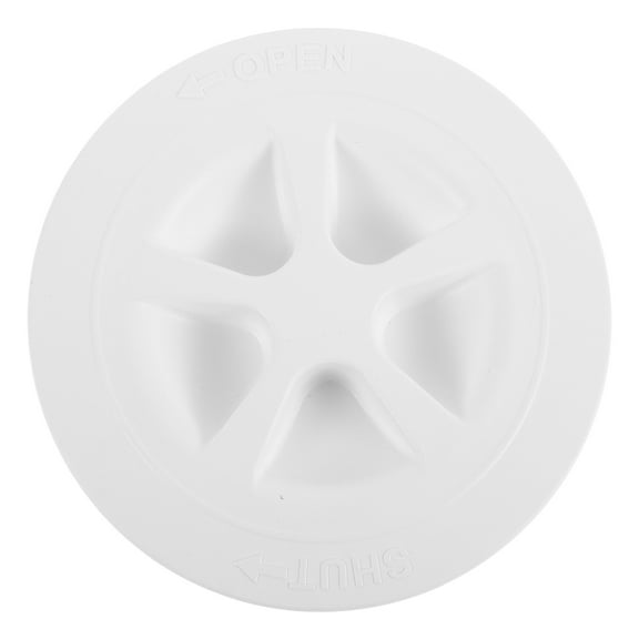 Worgeous Round Boat Deck Plate Hatch Cover with Screw - Marine Inspection Access Hatch for Yacht, RV, and Boat Decks