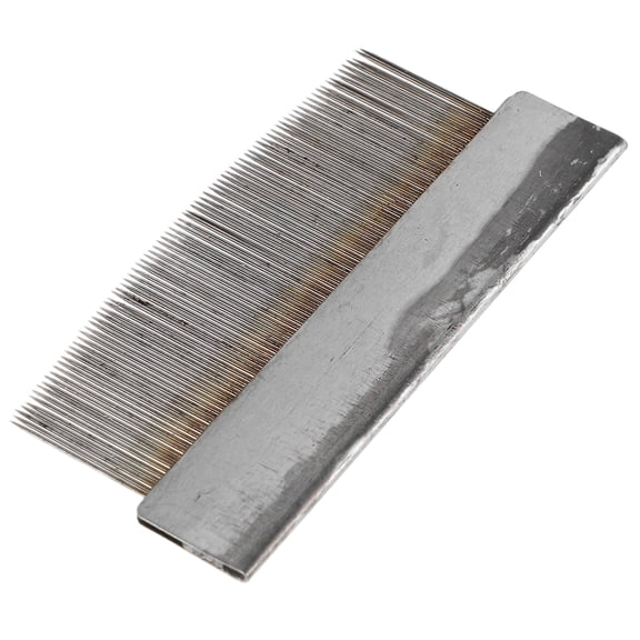 Worgeous Bow Grooming Tool Bow-shaped Violin Decorations Portable Hair Comb Silver