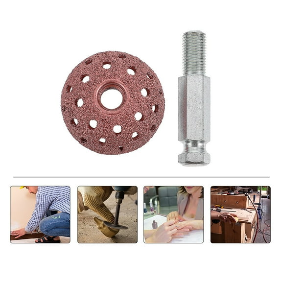 Worgeous Bowl Tool for Tire Repair Buffing Wheel with Linking Rod Rose Gold