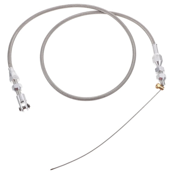 Worgeous Braided Throttle Cable Kit Car Throttle Choke Cable Replacement Throttle Line