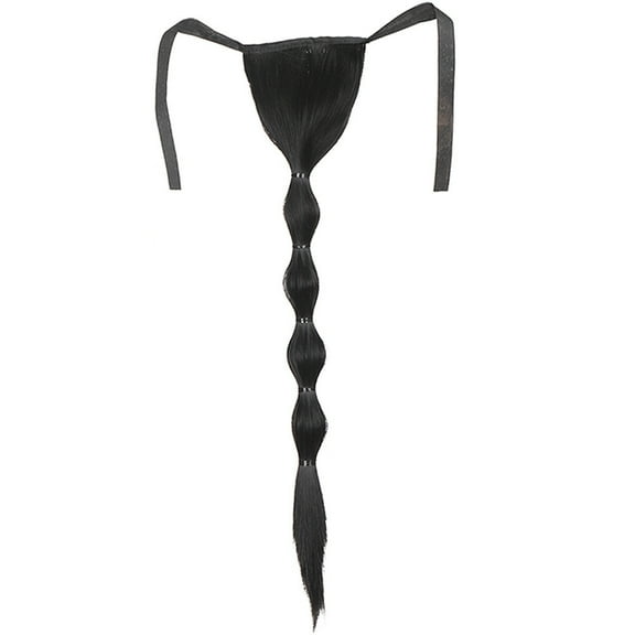 WORGEOUS Bubble Ponytail Extension Fashion One-piece Long Tails Wig With Band for Women