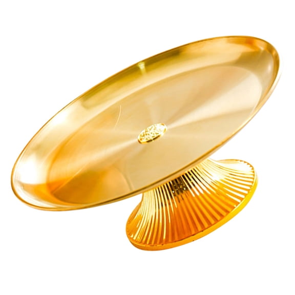 Worgeous Cake Stand Chocolate Candy Display Plate Salad Cupcake Snack Tray Serving Platter