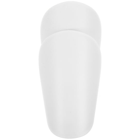 SKISUNO Plastic Shin Guards for Athletes in Soccer Protective Pair 3.7X2.2X0.2In
