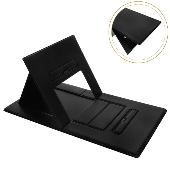 RENACLIPY Adjustable Car Laptop Desk Foldable Back Seat Table Storage Rack Black